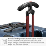 Traveler's Choice Maxporter II Polycarbonate Hardside Trunk with Spinner Wheels, Navy, 31 - Inch Trunk