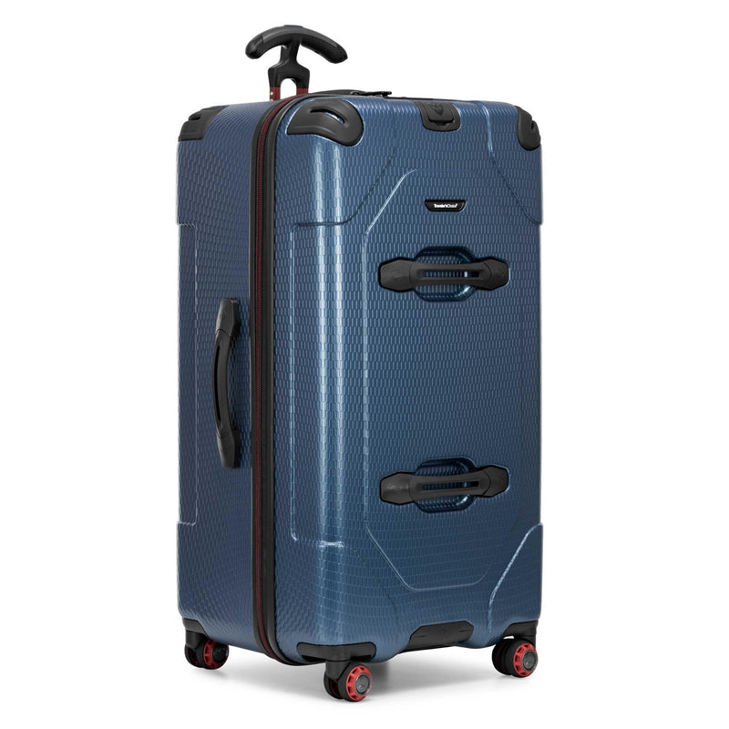 Traveler's Choice Maxporter II Polycarbonate Hardside Trunk with Spinner Wheels, Navy, 31 - Inch Trunk