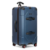 Traveler's Choice Maxporter II Polycarbonate Hardside Trunk with Spinner Wheels, Navy, 31-Inch Trunk