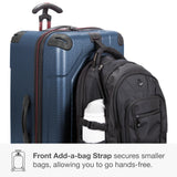 Traveler's Choice Maxporter II Polycarbonate Hardside Trunk with Spinner Wheels, Navy, 31 - Inch Trunk