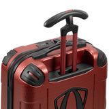 Traveler's Choice Maxporter II Polycarbonate Hardside Trunk with Spinner Wheels, Red, 22 - Inch Carry - on Luggage