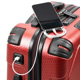 Traveler's Choice Maxporter II Polycarbonate Hardside Trunk with Spinner Wheels, Red, 22 - Inch Carry - on Luggage