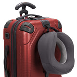 Traveler's Choice Maxporter II Polycarbonate Hardside Trunk with Spinner Wheels, Red, 22 - Inch Carry - on Luggage
