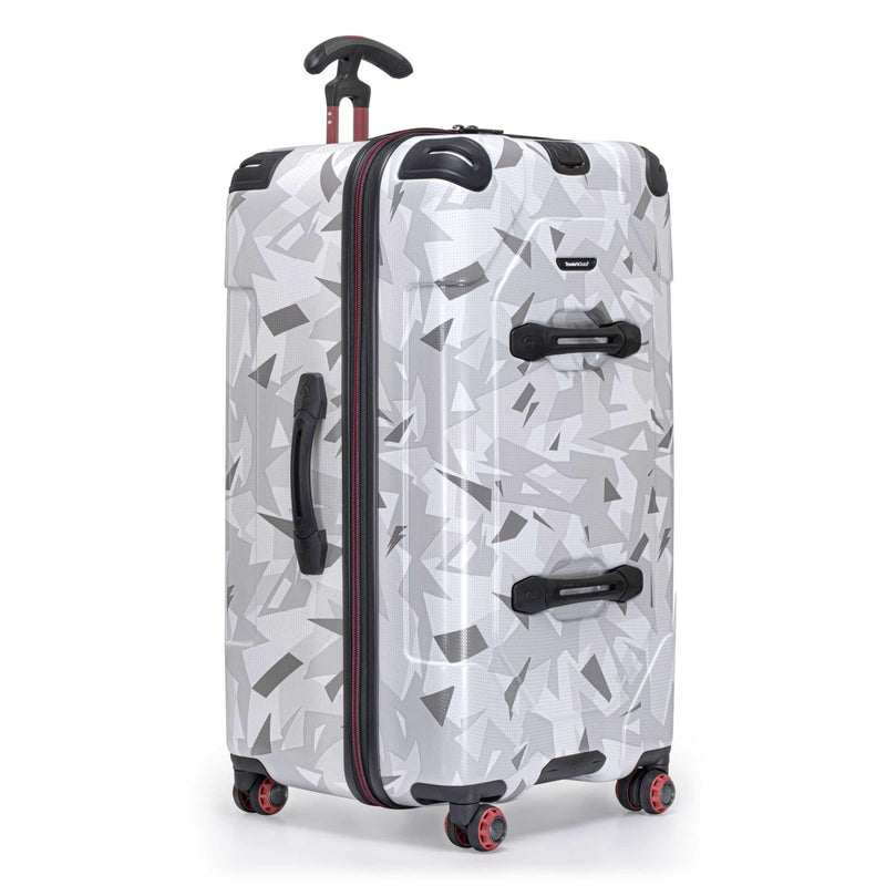 Traveler's Choice Maxporter II Polycarbonate Hardside Trunk with Spinner Wheels, White Camo, 31 - Inch Large Trunk