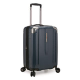Traveler's Choice New London II Hardside Expandable Spinner Luggage, Navy, Carry-on 22-Inch