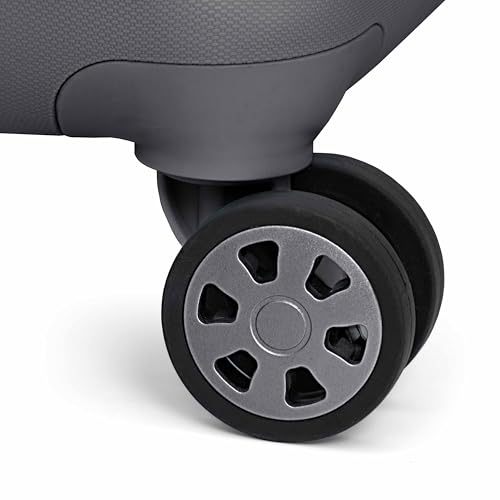 Traveler's Choice Pagosa Hardshell Expandable Luggage with Spinner Wheels, Gray, 22 - Inch Carry - on