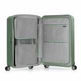 Traveler's Choice Pagosa Hardshell Expandable Luggage with Spinner Wheels, Green, 3 - Piece Set (22/26/30)
