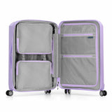Traveler's Choice Pagosa Hardshell Expandable Luggage with Spinner Wheels, Lavender, 2 - Piece Set (22/26)