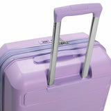 Traveler's Choice Pagosa Hardshell Expandable Luggage with Spinner Wheels, Lavender, 2 - Piece Set (22/26)