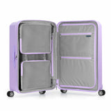 Traveler's Choice Pagosa Hardshell Expandable Luggage with Spinner Wheels, Lavender, 3 - Piece Set (22/26/30)