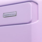 Traveler's Choice Pagosa Hardshell Expandable Luggage with Spinner Wheels, Lavender, 3 - Piece Set (22/26/30)