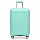 Traveler's Choice Pagosa Hardshell Expandable Luggage with Spinner Wheels, Mint, 26 - Inch Medium