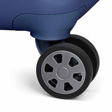 Traveler's Choice Pagosa Hardshell Expandable Luggage with Spinner Wheels, Navy, 22 - Inch Carry - on