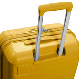 Traveler's Choice Pagosa Hardshell Expandable Luggage with Spinner Wheels, Yellow, 26 - Inch Medium