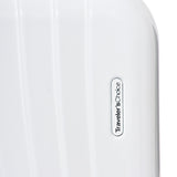 Traveler's Choice Phenom Hardside Spinner Luggage Set, TSA Lock, White/Pink, 3 - Piece Set (21/25/29)