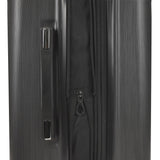 Traveler's Choice Silverwood Polycarbonate Hardside Expandable Spinner Luggage, Brushed Metal, Checked - Medium 26 - Inch