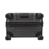 Traveler's Choice Silverwood Polycarbonate Hardside Expandable Spinner Luggage, Brushed Metal, Checked - Medium 26 - Inch