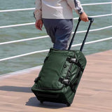 Traveler's Choice Softside Upright Wheeled Duffel Bag