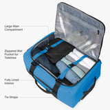 Traveler's Choice Softside Upright Wheeled Duffel Bag