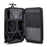 Traveler's Choice Ultimax II Polycarbonate Hardside Luggage with Spinner Wheels, Matte Black, 31 - Inch Large Trunk