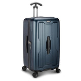 Traveler's Choice Ultimax II Polycarbonate Hardside Luggage with Spinner Wheels, Matte Navy, 28-Inch Medium Trunk