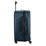 Traveler's Choice Ultimax II Polycarbonate Hardside Luggage with Spinner Wheels, Matte Navy, 28 - Inch Medium Trunk