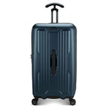 Traveler's Choice Ultimax II Polycarbonate Hardside Luggage with Spinner Wheels, Matte Navy, 28 - Inch Medium Trunk