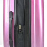 Traveler's Choice Women's Ruma II Expandable Luggage with Spinner Wheels, Ombre Pink, 21" Carry - on
