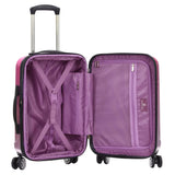 Traveler's Choice Women's Ruma II Expandable Luggage with Spinner Wheels, Ombre Pink, 21" Carry - on