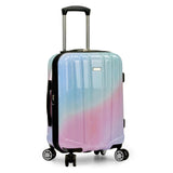Traveler's Choice Women's Ruma II Expandable Luggage with Spinner Wheels, Pixie Pastel, 21
