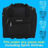 Travelers Club 15" Under Plane Set Carry - On, Purple, Club
