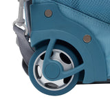 Travelers Club 18" Rolling Backpack with Shoulder Straps, Aqua