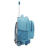 Travelers Club 18" Rolling Backpack with Shoulder Straps, Aqua