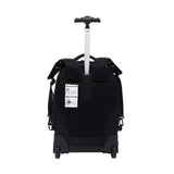 Travelers Club 18" Rolling Backpack with Shoulder Straps, Black