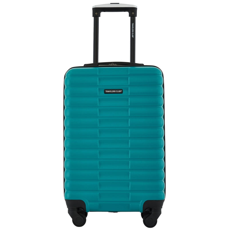 Travelers Club 22 - Inch Gilroy Rolling Hardside Carry - On Luggage, Teal Blue