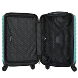 Travelers Club 22 - Inch Gilroy Rolling Hardside Carry - On Luggage, Teal Blue