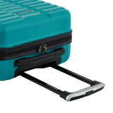 Travelers Club 22 - Inch Gilroy Rolling Hardside Carry - On Luggage, Teal Blue