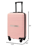 Travelers Club 22" Richmond Spinner Carry - On Luggage, Rose Gold