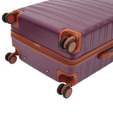 Travelers Club 2PC or 20" Navigate Luggage Set, Burgundy, 2PC Set