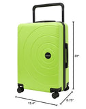 Travelers Club 2PC or 20" Odyssey Luggage Set, Ivory, 20" Carry - On
