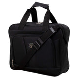 Travelers Club 3 Piece Bowman Luggage Set, Black Carry