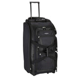 Travelers Club 30" Xpedition Rolling Duffel Bag, Black