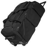 Travelers Club 30" Xpedition Rolling Duffel Bag, Black