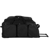 Travelers Club 30" Xpedition Rolling Duffel Bag, Black