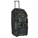 Travelers Club 30" Xpedition Rolling Duffel Bag, Forest Green