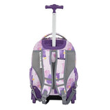 Travelers Club 4 Piece Rolling Backpack Set With Accessories, Water