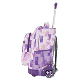 Travelers Club 4 Piece Rolling Backpack Set With Accessories, Water