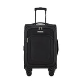 Travelers Club 4 Piece Soulana Luggage & Travel Set, Black
