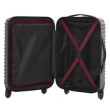 Travelers Club 6 Piece Orion Luggage and Travel Accessories Set, Black