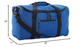 Travelers Club 6 Piece Orion Luggage and Travel Accessories Set, Blue